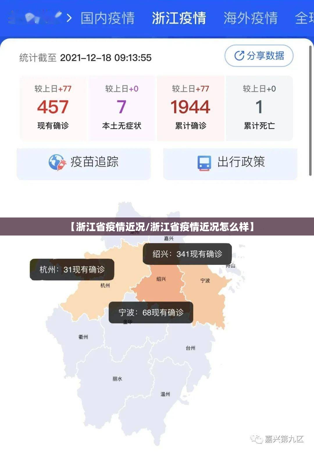 【浙江省疫情近况/浙江省疫情近况怎么样】