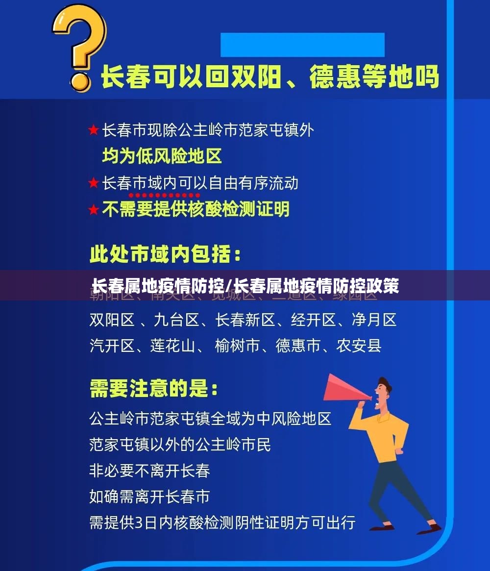 长春属地疫情防控/长春属地疫情防控政策