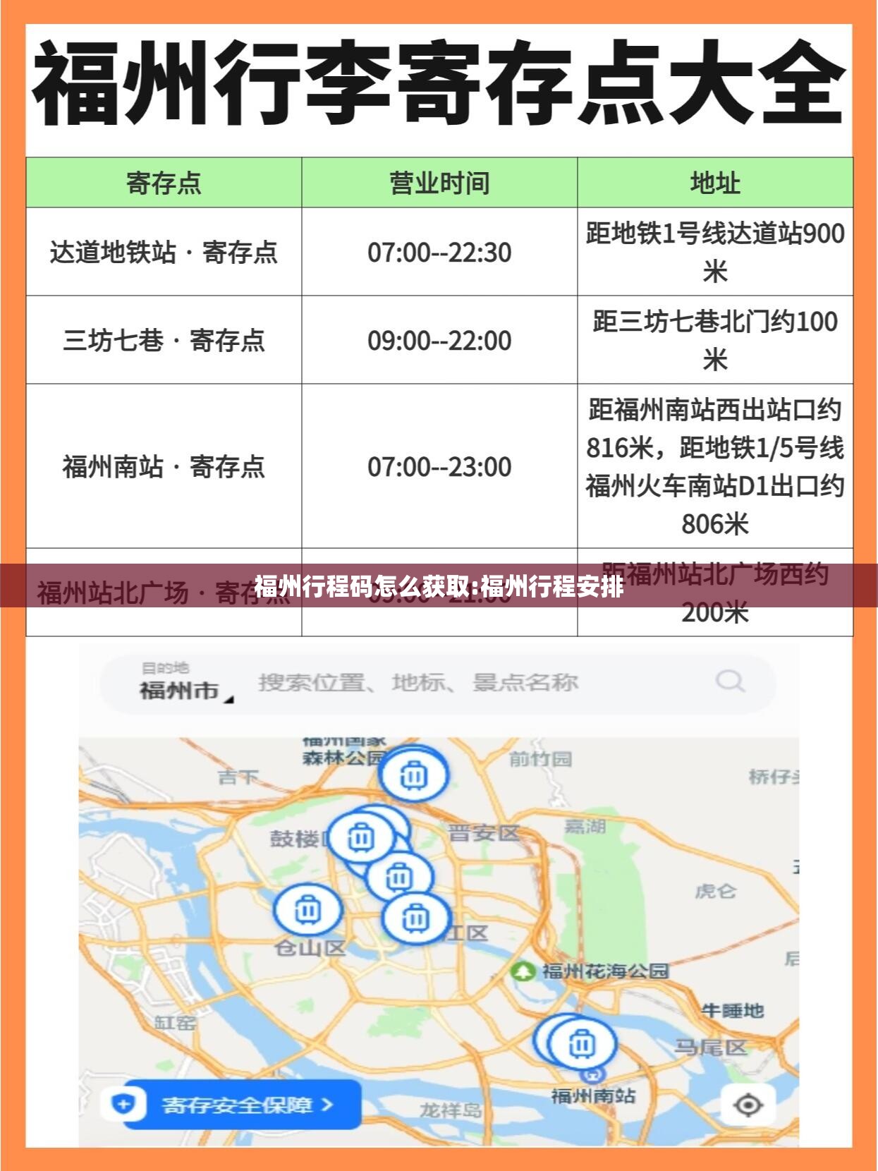 福州行程码怎么获取:福州行程安排