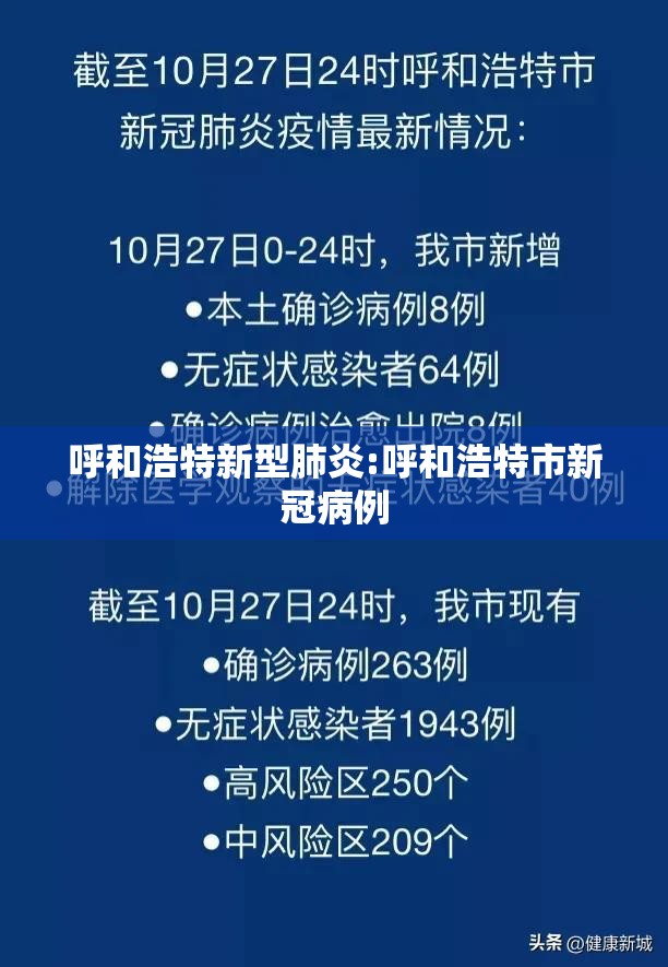 呼和浩特新型肺炎:呼和浩特市新冠病例