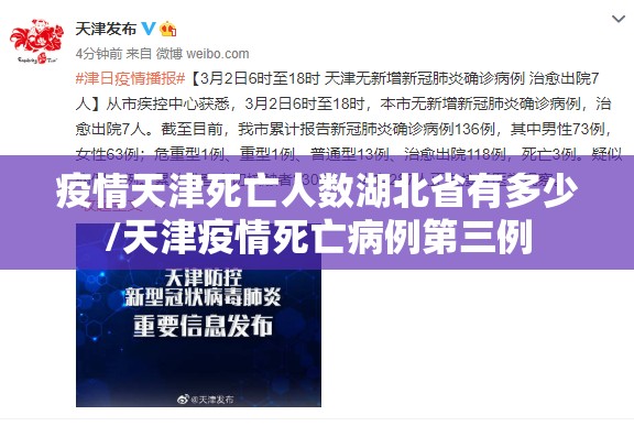 疫情天津死亡人数湖北省有多少/天津疫情死亡病例第三例