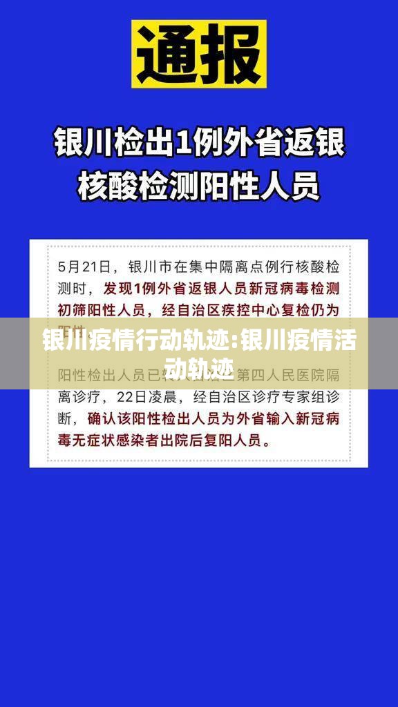 银川疫情行动轨迹:银川疫情活动轨迹