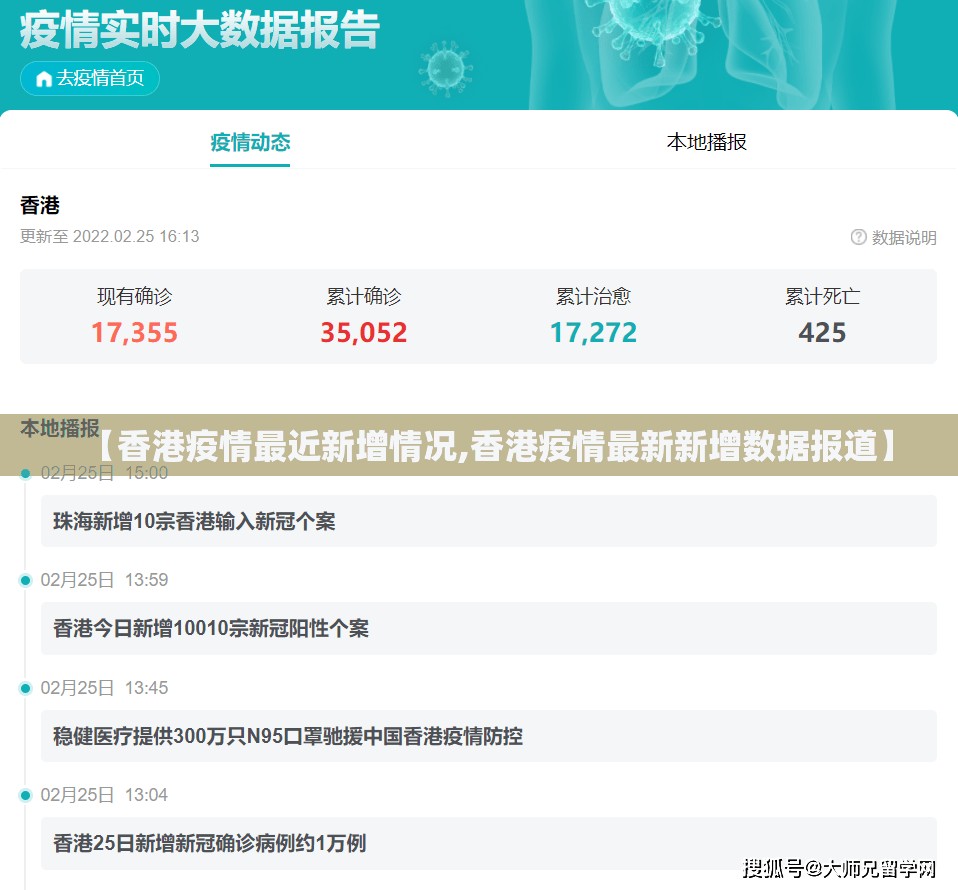 【香港疫情最近新增情况,香港疫情最新新增数据报道】