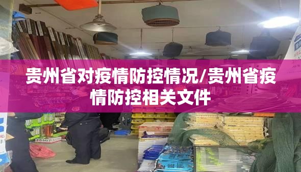 贵州省对疫情防控情况/贵州省疫情防控相关文件