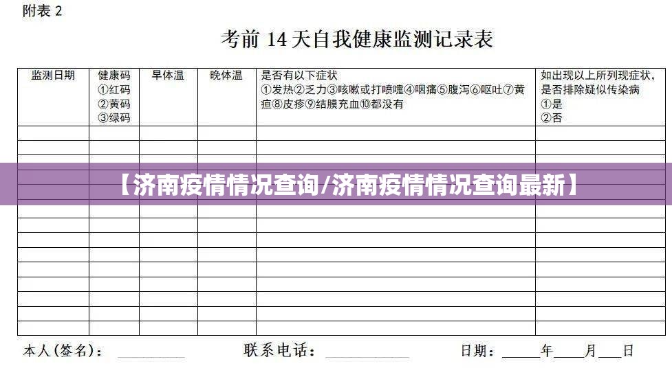 【济南疫情情况查询/济南疫情情况查询最新】