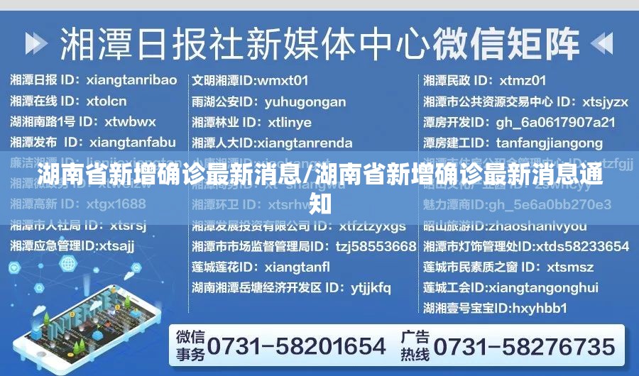 湖南省新增确诊最新消息/湖南省新增确诊最新消息通知
