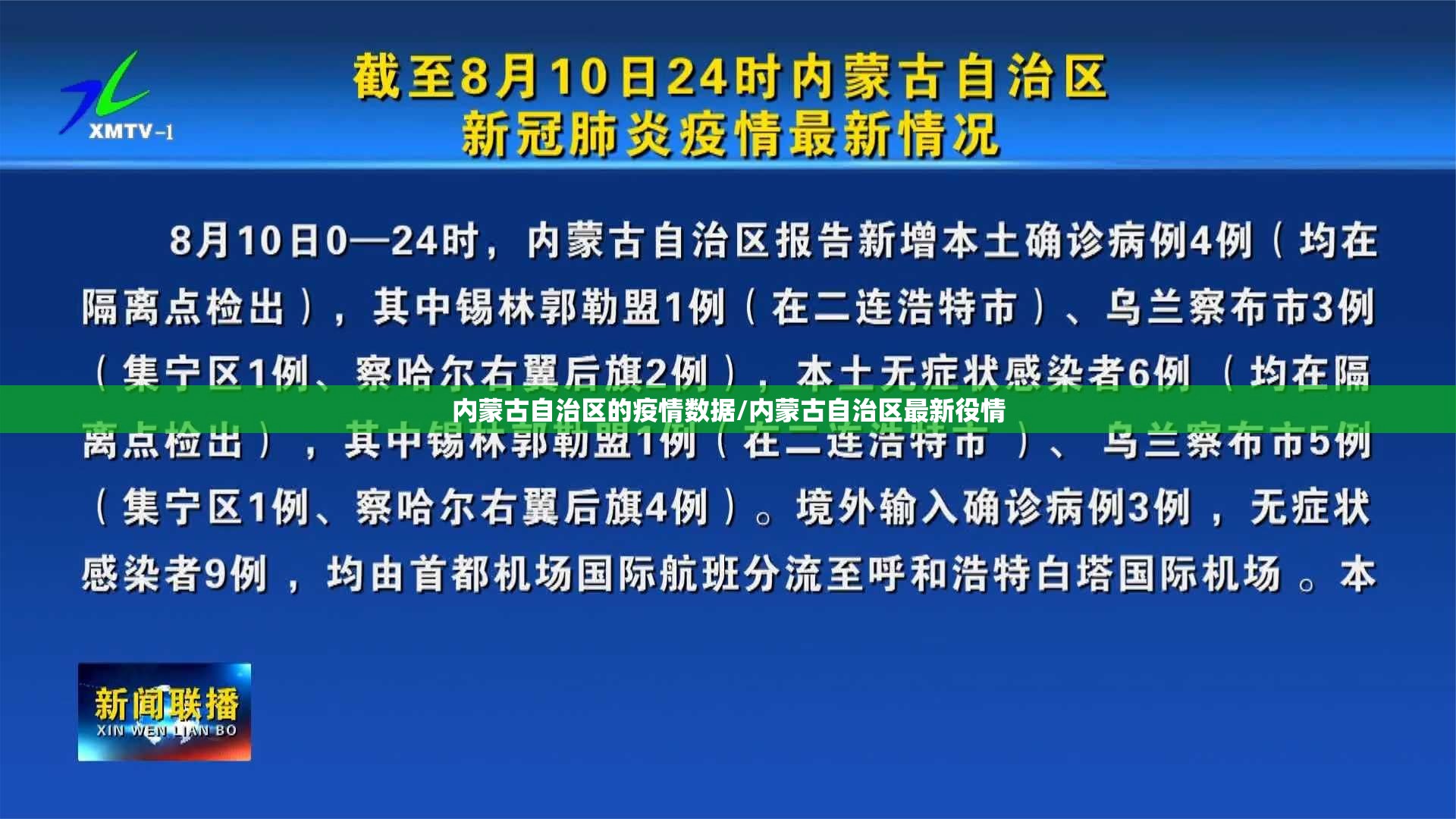 内蒙古自治区的疫情数据/内蒙古自治区最新役情