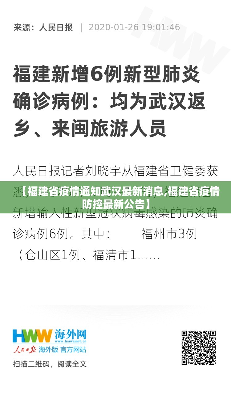 【福建省疫情通知武汉最新消息,福建省疫情防控最新公告】