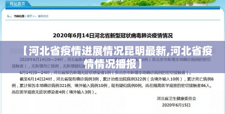 【河北省疫情进展情况昆明最新,河北省疫情情况播报】