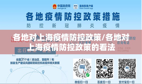 各地对上海疫情防控政策/各地对上海疫情防控政策的看法