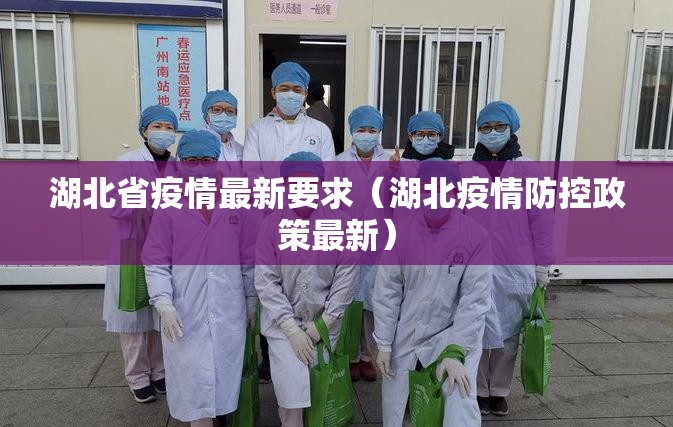 湖北省疫情最新要求（湖北疫情防控政策最新）