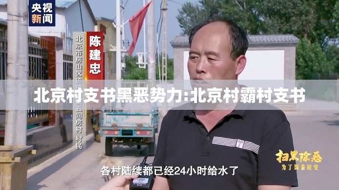 北京村支书黑恶势力:北京村霸村支书