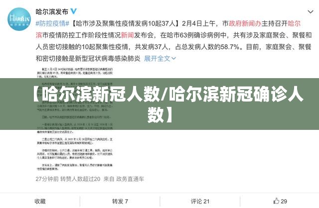 【哈尔滨新冠人数/哈尔滨新冠确诊人数】