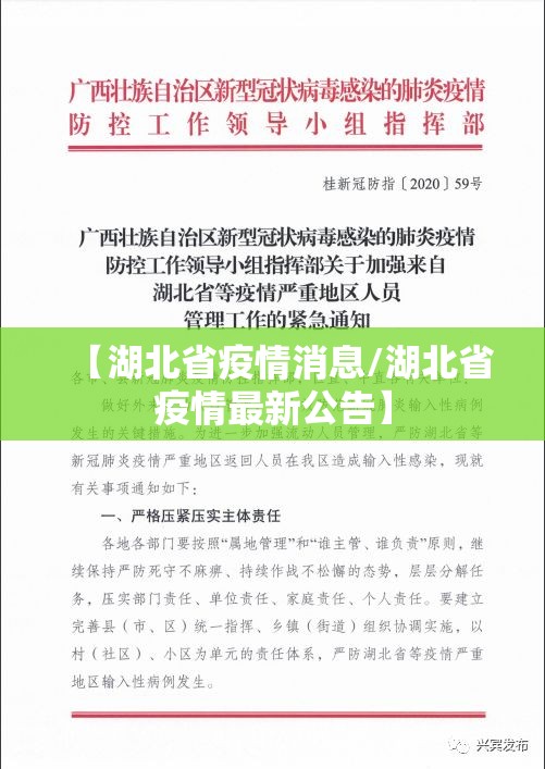 【湖北省疫情消息/湖北省疫情最新公告】