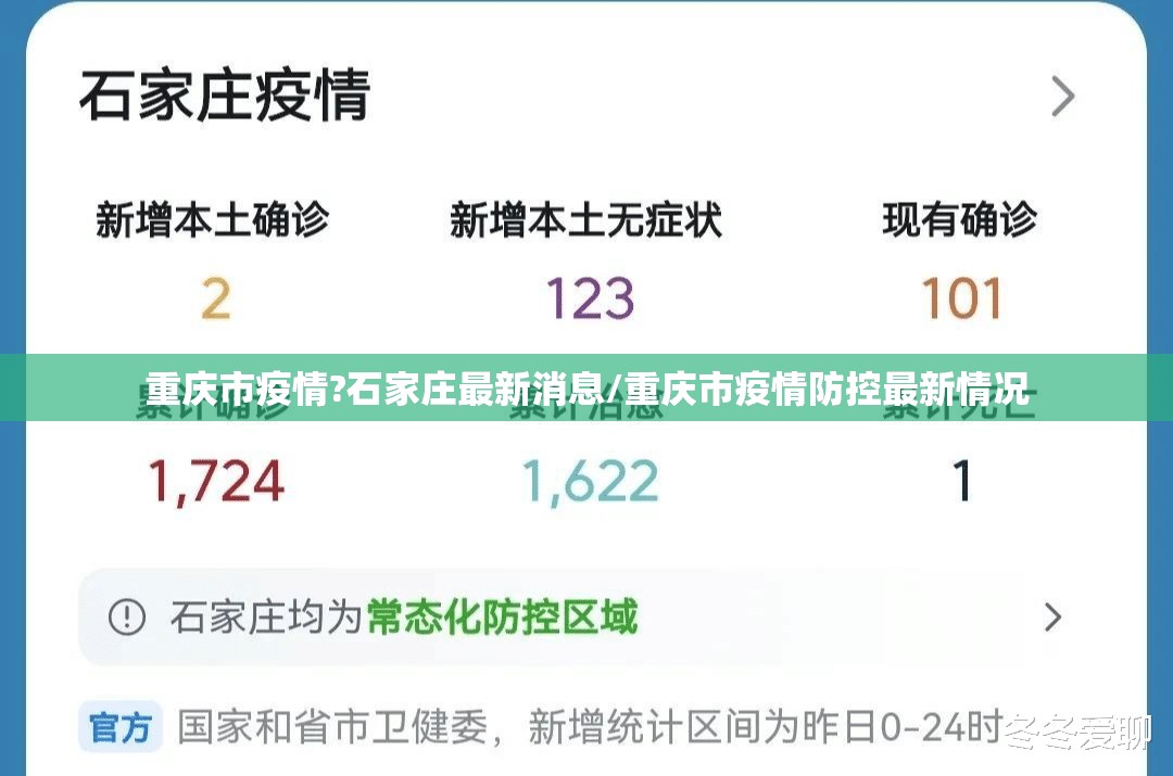 重庆市疫情?石家庄最新消息/重庆市疫情防控最新情况