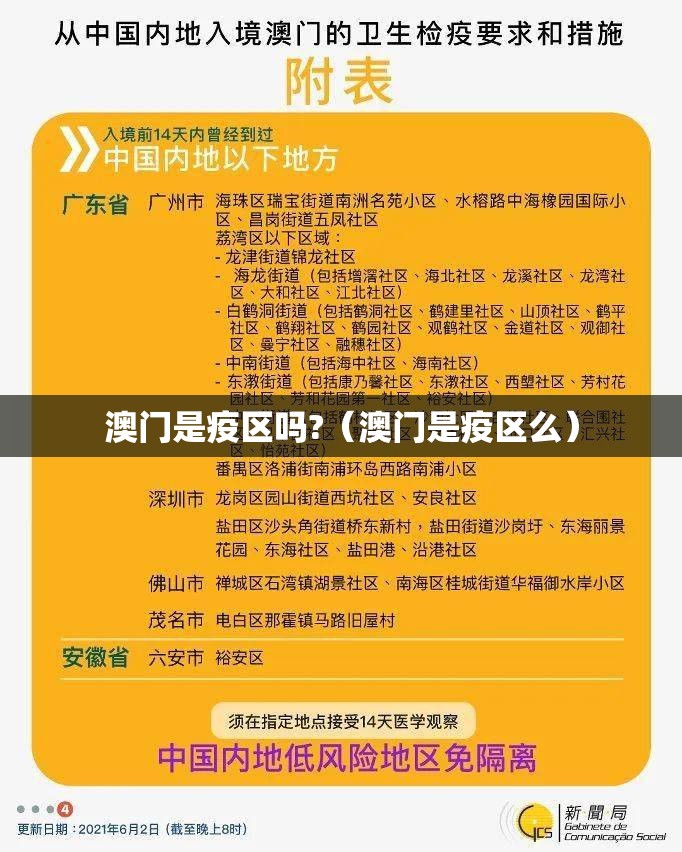澳门是疫区吗?（澳门是疫区么）