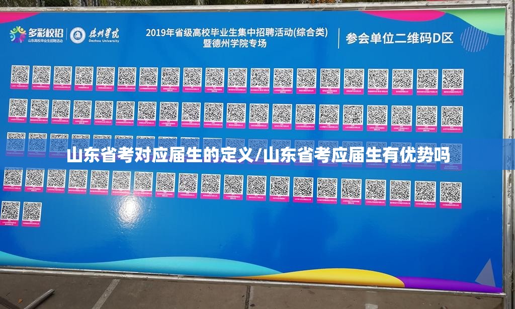 山东省考对应届生的定义/山东省考应届生有优势吗