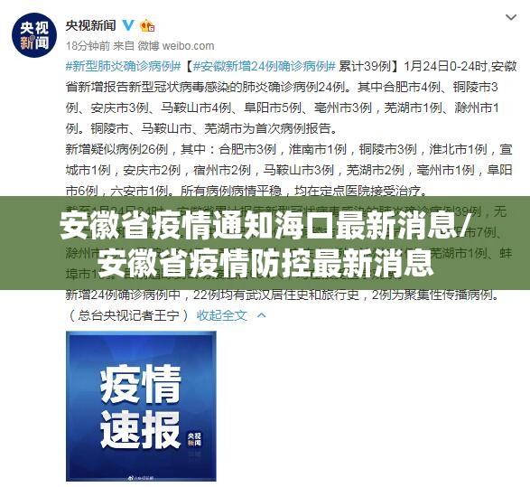 安徽省疫情通知海口最新消息/安徽省疫情防控最新消息