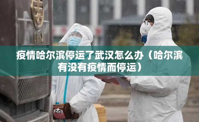 疫情哈尔滨停运了武汉怎么办（哈尔滨有没有疫情而停运）