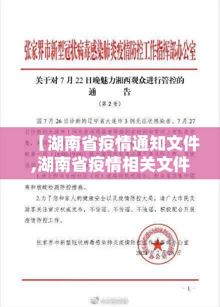 【湖南省疫情通知文件,湖南省疫情相关文件】