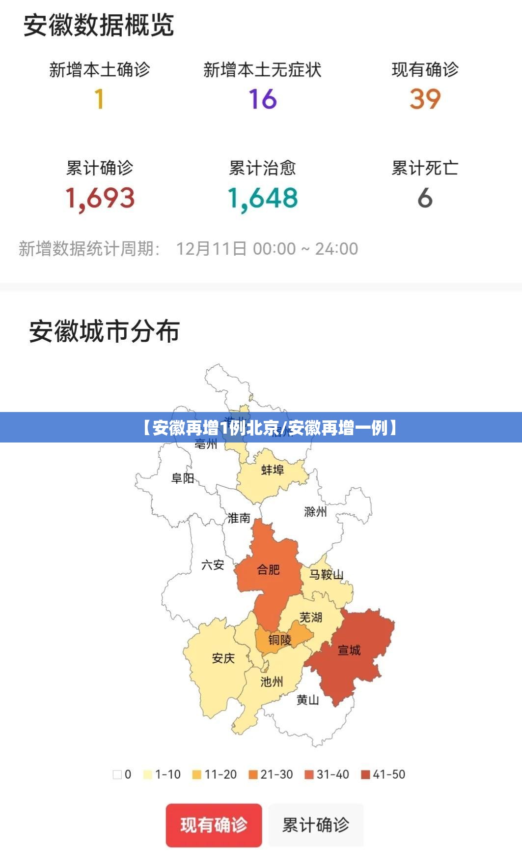【安徽再增1例北京/安徽再增一例】