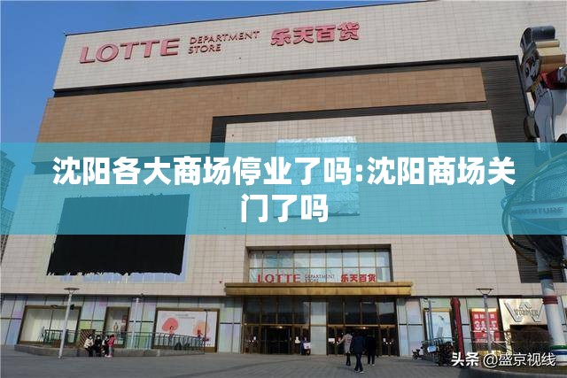 沈阳各大商场停业了吗:沈阳商场关门了吗