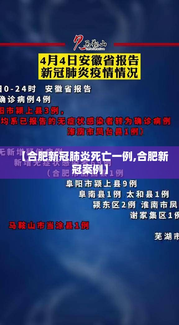 【合肥新冠肺炎死亡一例,合肥新冠案例】
