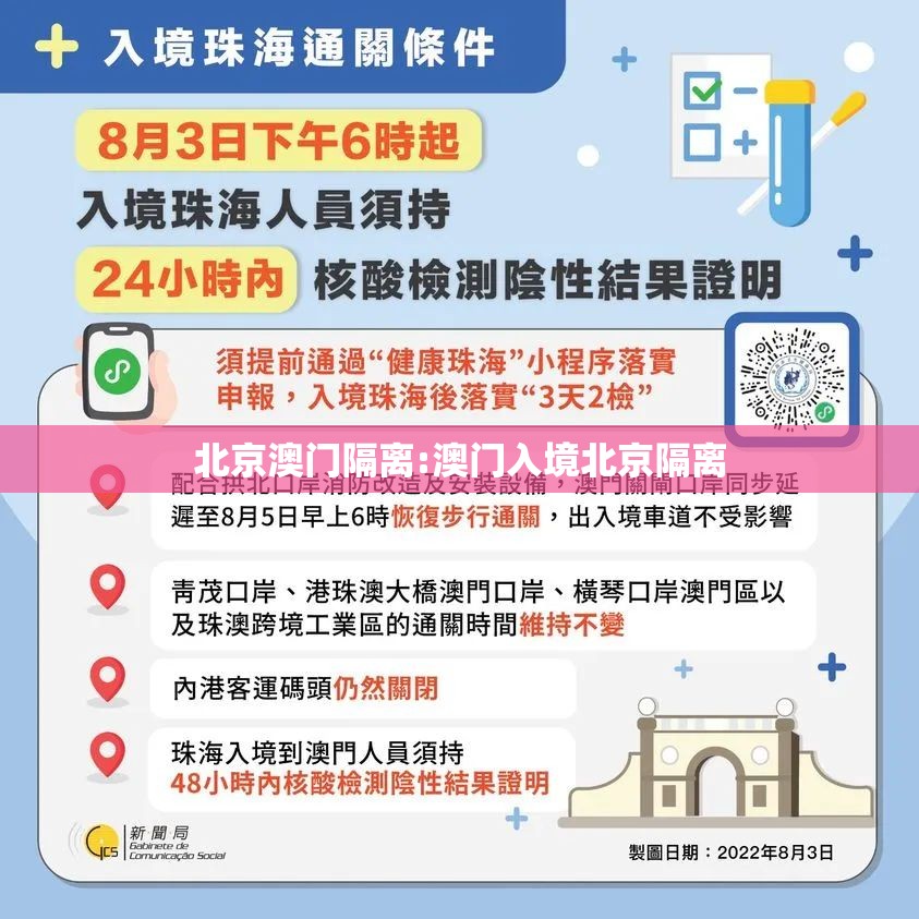 北京澳门隔离:澳门入境北京隔离