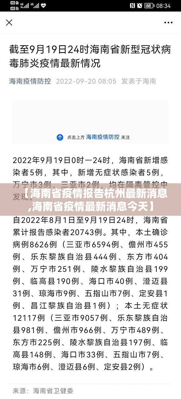 【海南省疫情报告杭州最新消息,海南省疫情最新消息今天】
