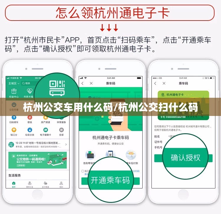 杭州公交车用什么码/杭州公交扫什么码