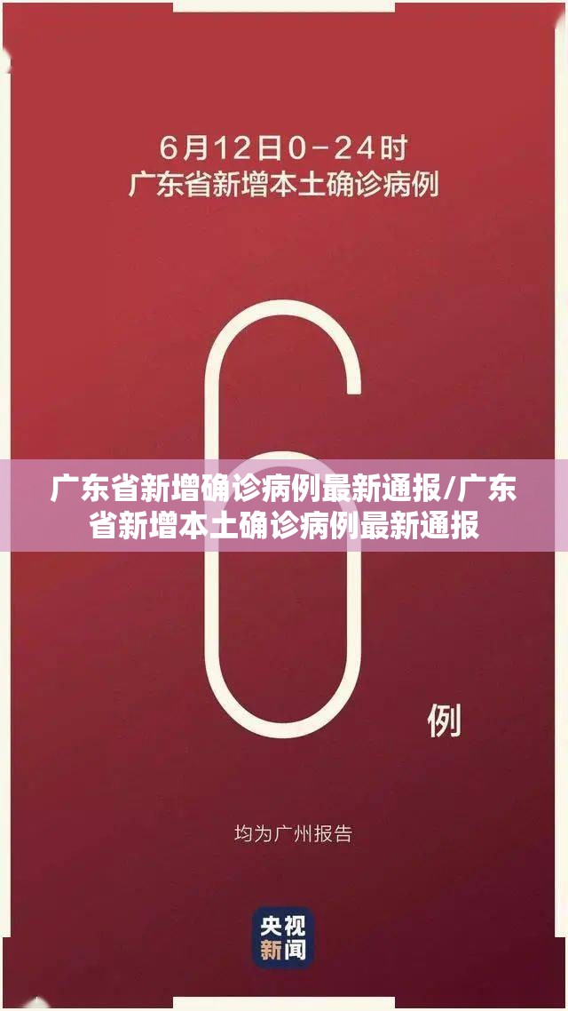 广东省新增确诊病例最新通报/广东省新增本土确诊病例最新通报