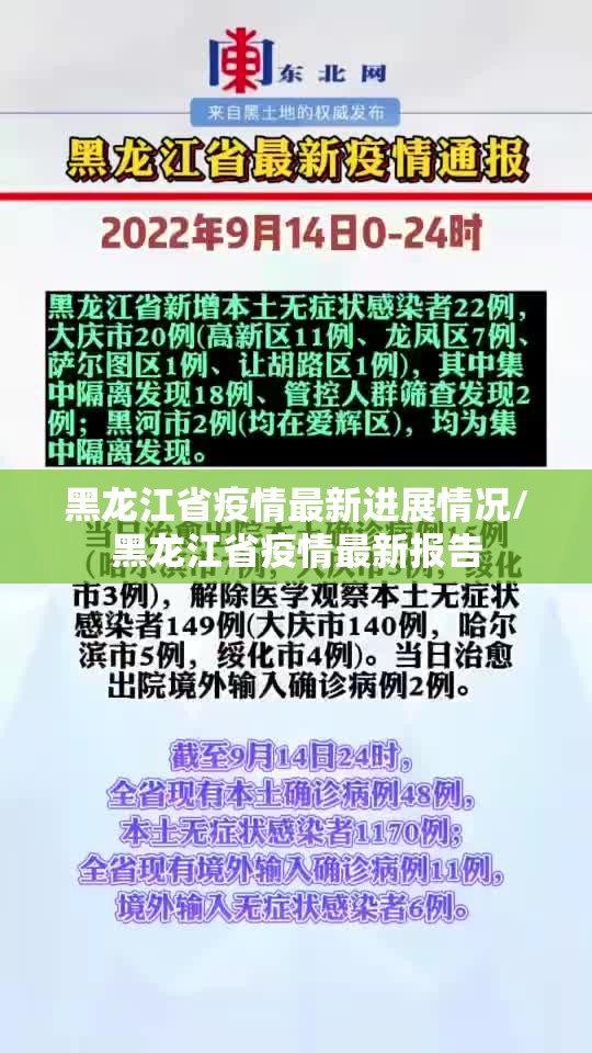 黑龙江省疫情最新进展情况/黑龙江省疫情最新报告