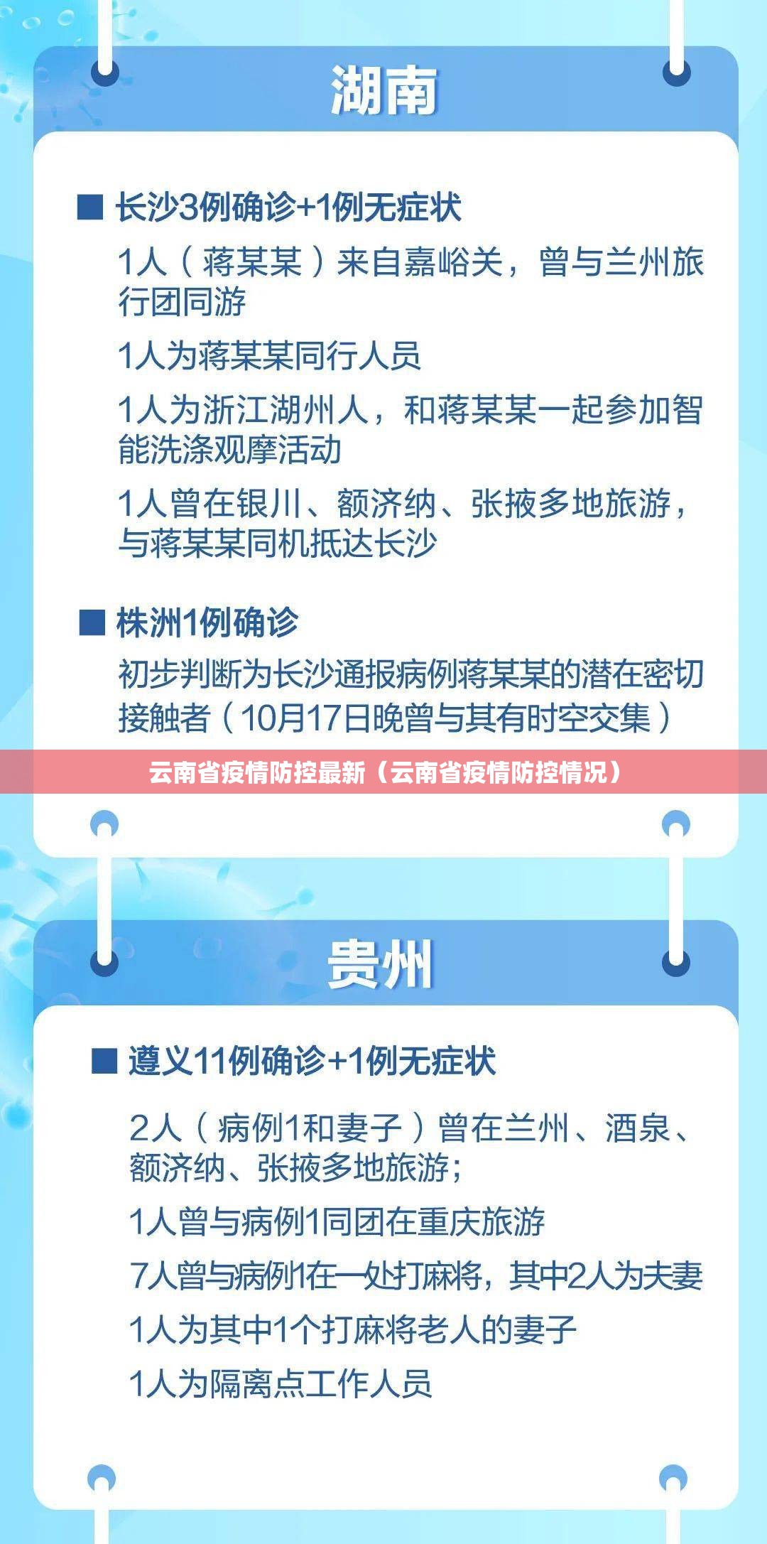 云南省疫情防控最新（云南省疫情防控情况）