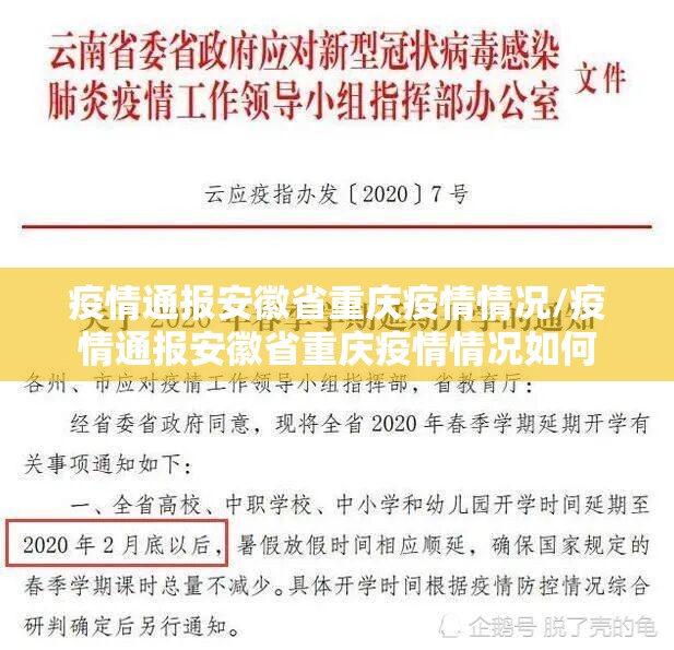 疫情通报安徽省重庆疫情情况/疫情通报安徽省重庆疫情情况如何