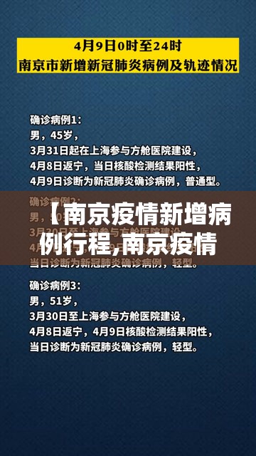 【南京疫情新增病例行程,南京疫情新增确诊病例】