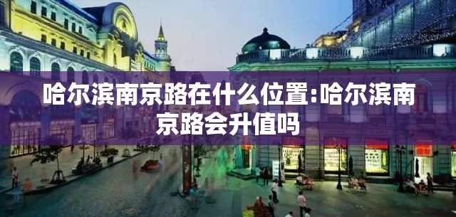 哈尔滨南京路在什么位置:哈尔滨南京路会升值吗