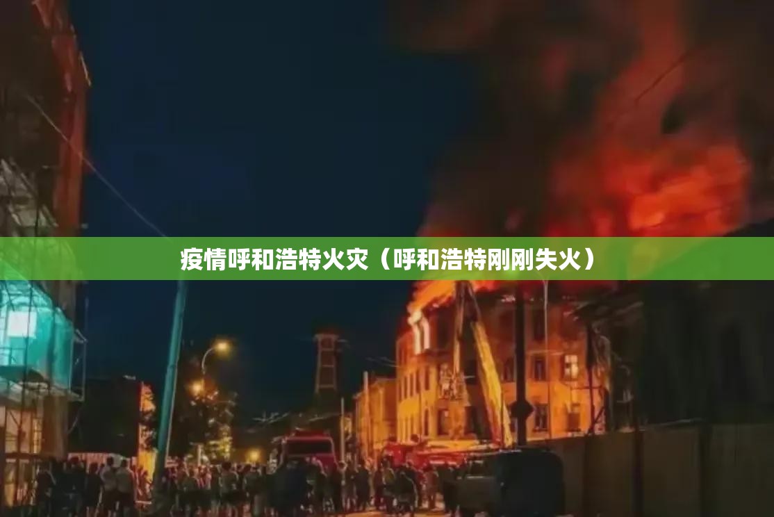疫情呼和浩特火灾（呼和浩特刚刚失火）