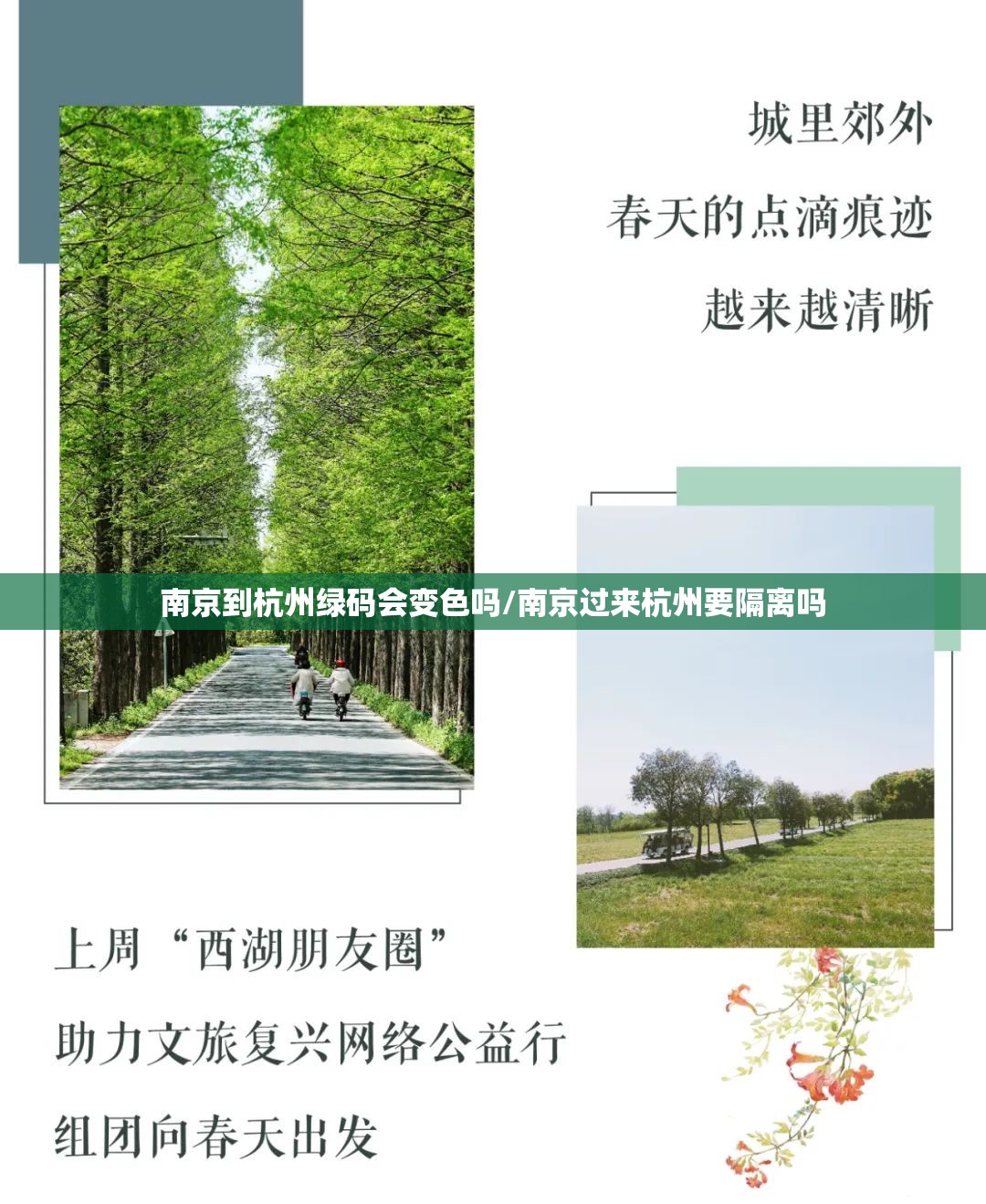 南京到杭州绿码会变色吗/南京过来杭州要隔离吗