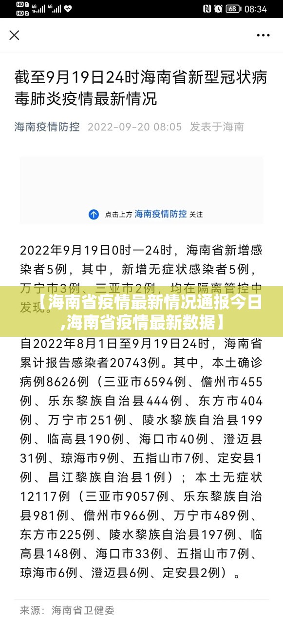 【海南省疫情最新情况通报今日,海南省疫情最新数据】