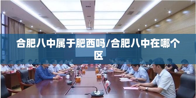 合肥八中属于肥西吗/合肥八中在哪个区