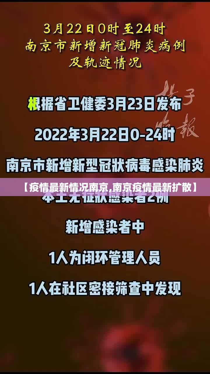 【疫情最新情况南京,南京疫情最新扩散】