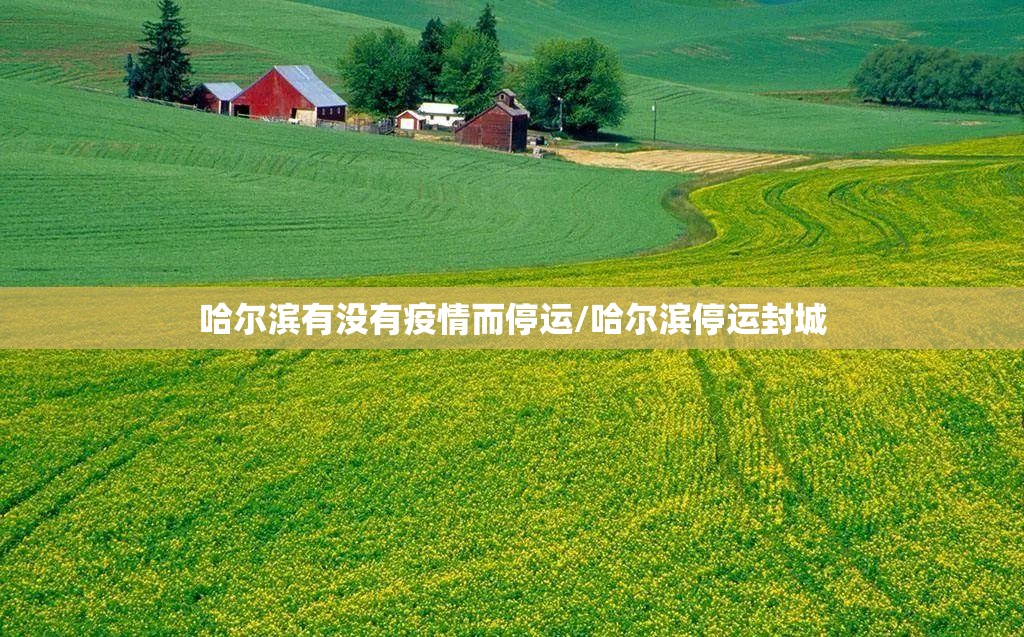 哈尔滨有没有疫情而停运/哈尔滨停运封城
