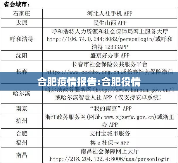 合肥疫情报告:合肥役情