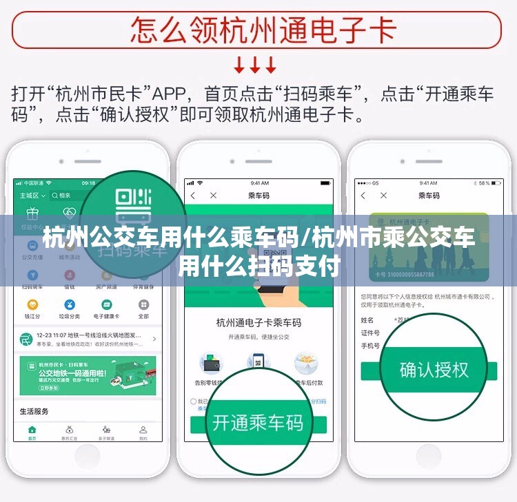 杭州公交车用什么乘车码/杭州市乘公交车用什么扫码支付