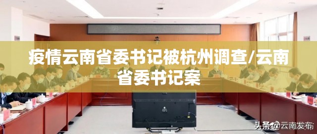 疫情云南省委书记被杭州调查/云南省委书记案