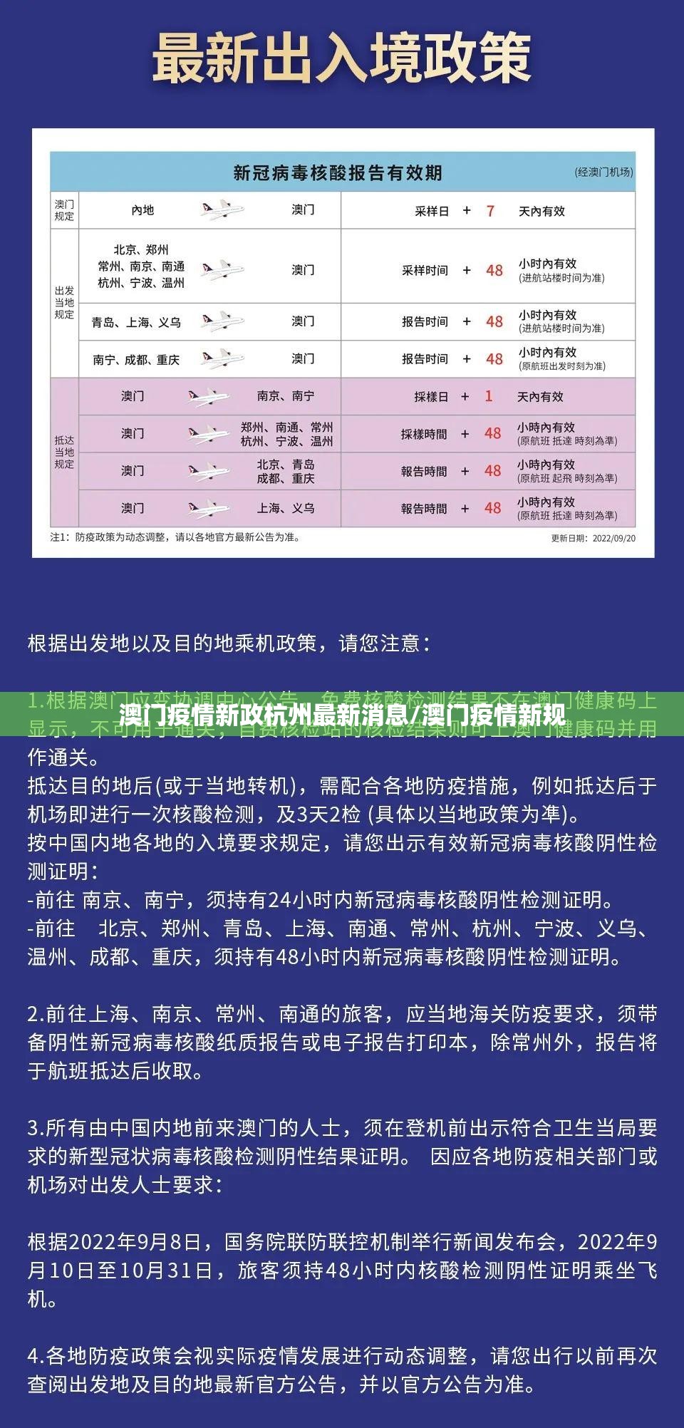 澳门疫情新政杭州最新消息/澳门疫情新规
