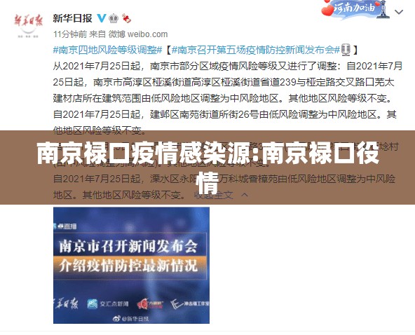 南京禄口疫情感染源:南京禄口役情