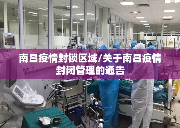 南昌疫情封锁区域/关于南昌疫情封闭管理的通告