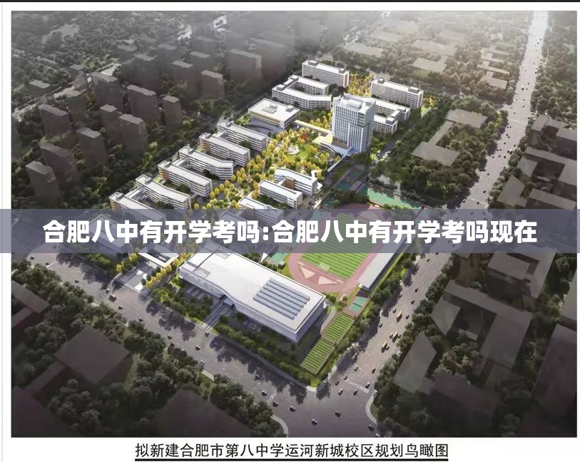 合肥八中有开学考吗:合肥八中有开学考吗现在