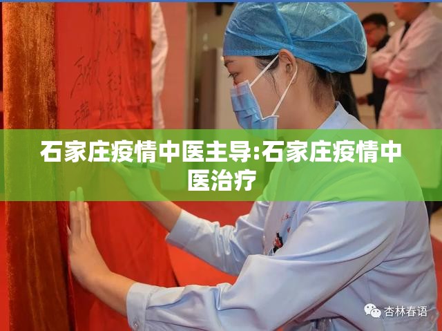石家庄疫情中医主导:石家庄疫情中医治疗